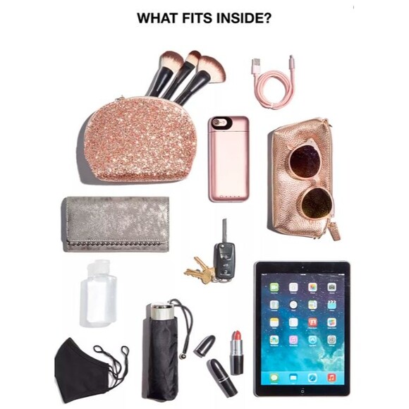 GIANI BERNINI Nappa Classic Black Leather Tote Bag Zip Top Purse NWT $129.50 - Picture 5 of 6